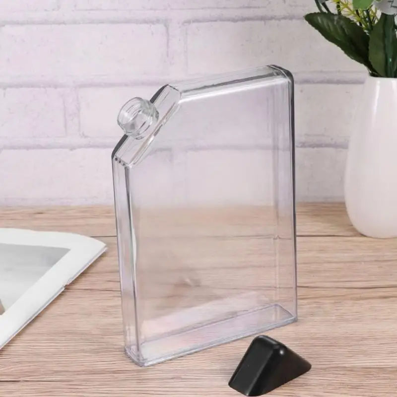 G6KF Flat Water Bottle Thin Stylish Drinking Bottle Juice Container Cups Leak Proof
G6KF Flat Water Bottle Thin Stylish Drinking Bottle Juice Container Cups Leak Proof