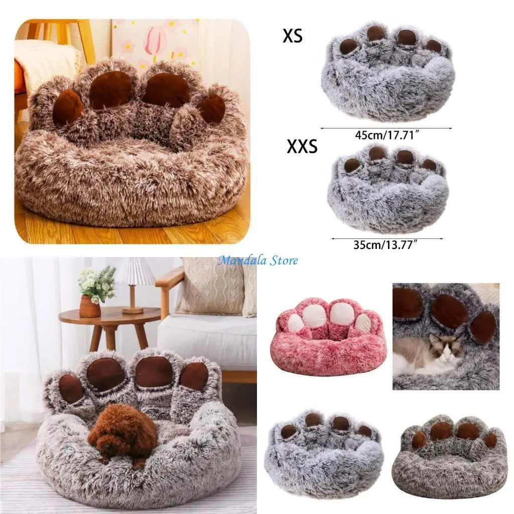 U2JC House Bed BearPaw Dog Bed Warm Bedding Small Puppy House Cushion Dog Supply
U2JC House Bed BearPaw Dog Bed Warm Bedding Small Puppy House Cushion Dog Supply