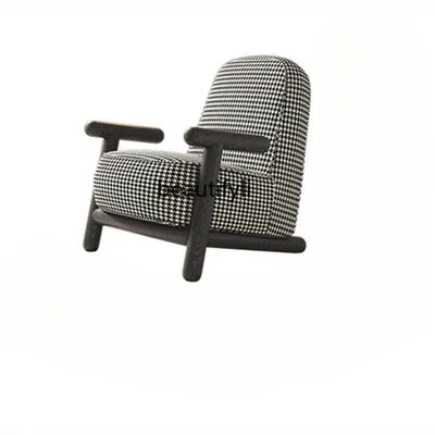 A15 Nordic Modern Minimalist Armchair Designer Creative Houndstooth Fresh Leisure Chair Living Room Recliner
A15 Nordic Modern Minimalist Armchair Designer Creative Houndstooth Fresh Leisure Chair Living Room Recliner