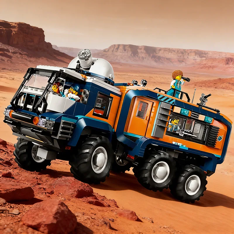 Arctic Explorer Science Lab Truck Buildable Building Blocks City Series Polar Expedition Truck Educational Toy Model Gift Orname
Arctic Explorer Science Lab Truck Buildable Building Blocks City Series Polar Expedition Truck Educational Toy Model Gift Orname