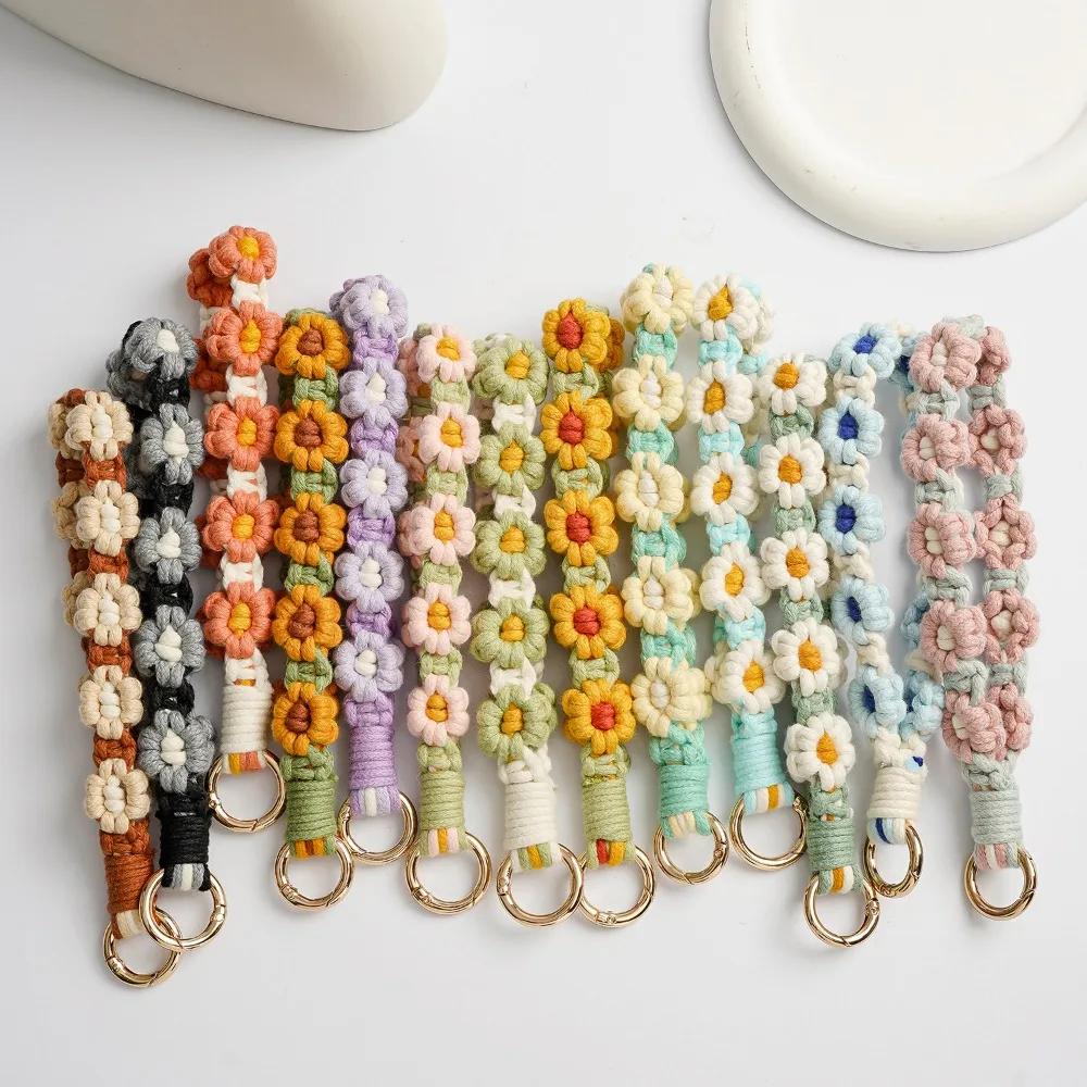 Ремешок для мобильного телефона Daisy, цепочка ручной работы, роскошная усовершенствованная веревка для камеры, подвеска в стиле ретро, пасторальный брелок
Ремешок для мобильного телефона Daisy, цепочка ручной работы, роскошная усовершенствованная веревка для камеры, подвеска в стиле ретро, пасторальный брелок