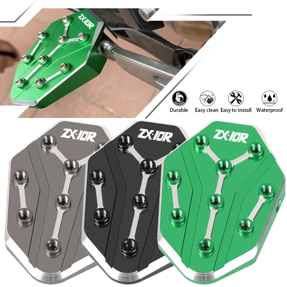 Motorcycle For KAWASAKI ZX-6R ZX6R ZX 6R Kickstand Side Stand Extension Pad Plate Cover 2023 2022 2021 2020 2019 2018 2017
Motorcycle For KAWASAKI ZX-6R ZX6R ZX 6R Kickstand Side Stand Extension Pad Plate Cover 2023 2022 2021 2020 2019 2018 2017