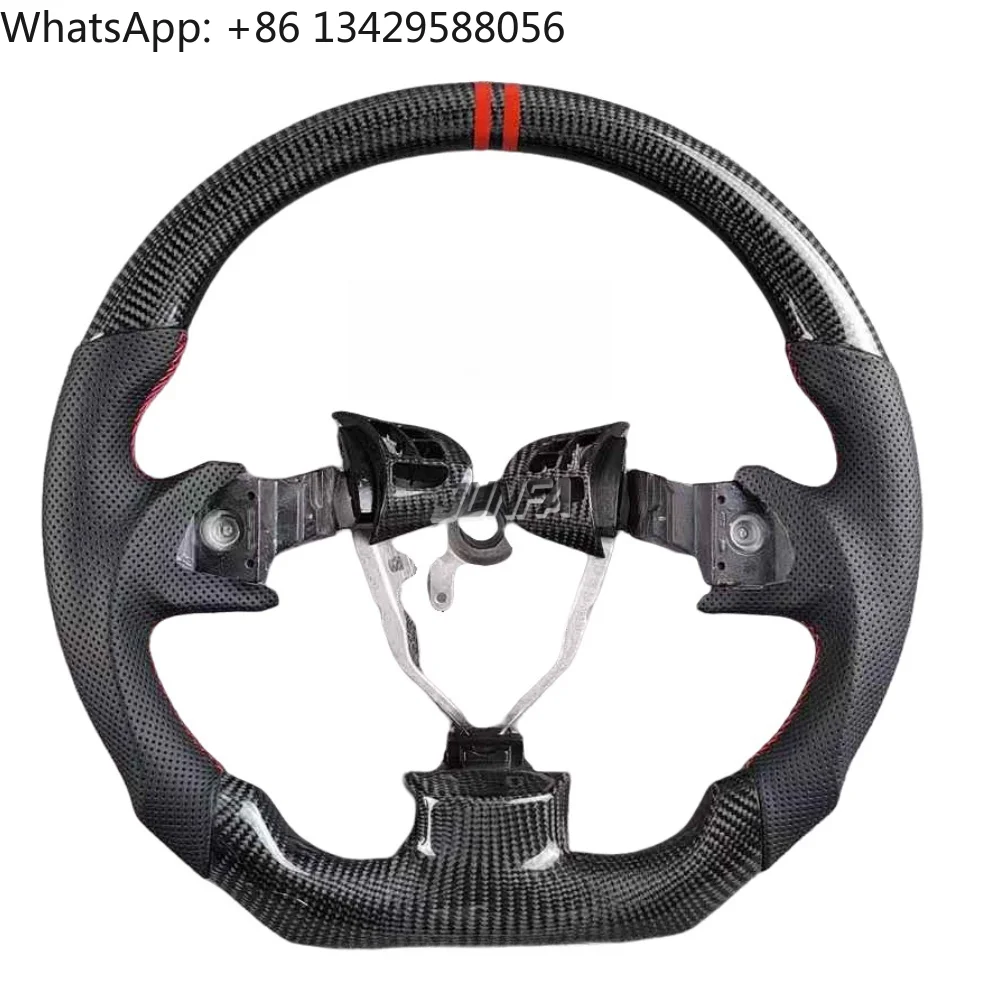 Suit For Subaru BRZ Forester SH Steering Wheel Modification With Genuine Leather Carbon Fiber Steering Wheel 
Suit For Subaru BRZ Forester SH Steering Wheel Modification With Genuine Leather Carbon Fiber Steering Wheel