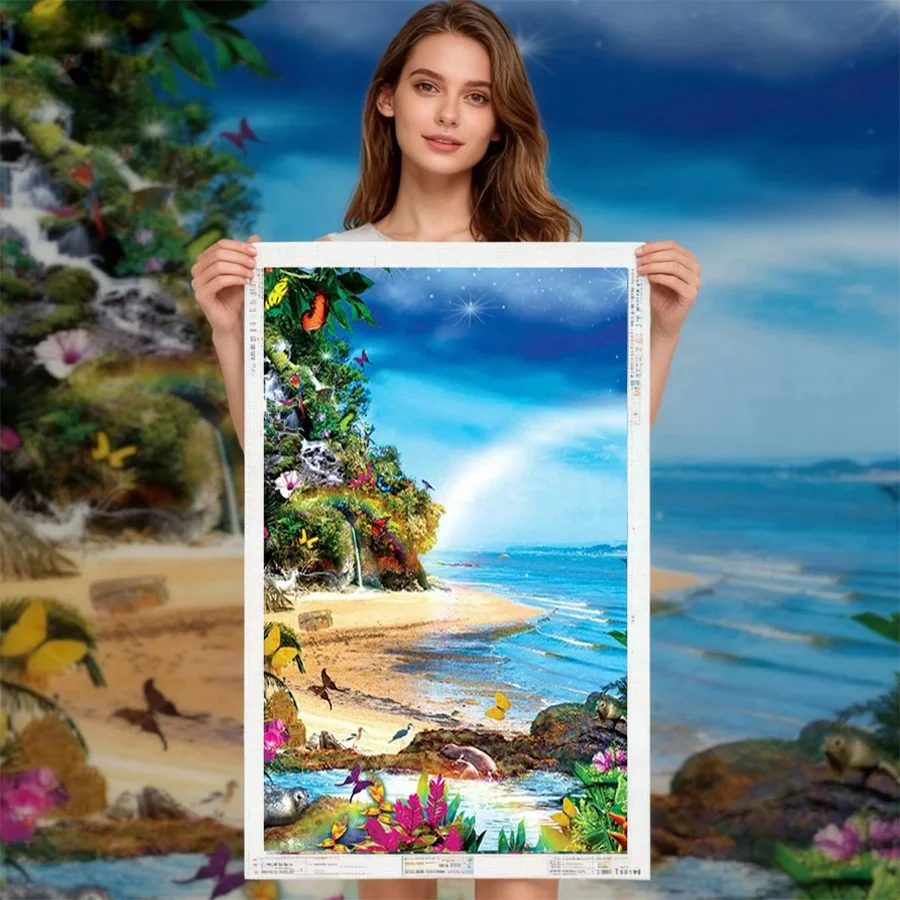 2026 New style Seaside landspace cross stitch kit count print canvas hand sew cross-stitching embroidery handmade needlework
2026 New style Seaside landspace cross stitch kit count print canvas hand sew cross-stitching embroidery handmade needlework