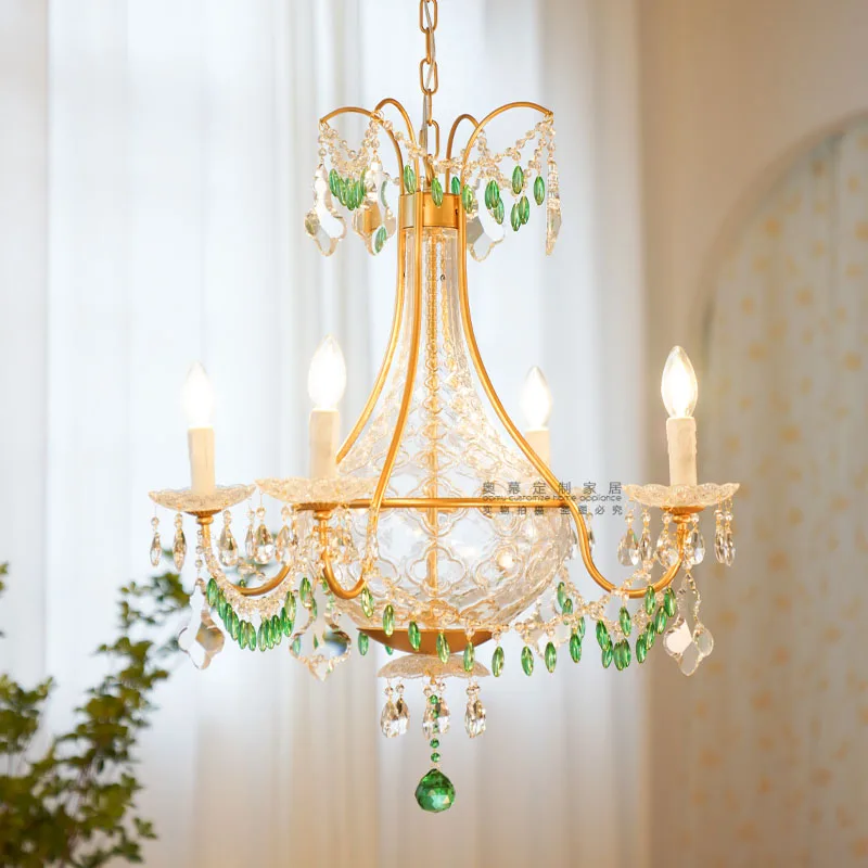 Vintage American country restaurant chandelier, French bedroom cloakroom study bed and breakfast glass lamp
Vintage American country restaurant chandelier, French bedroom cloakroom study bed and breakfast glass lamp