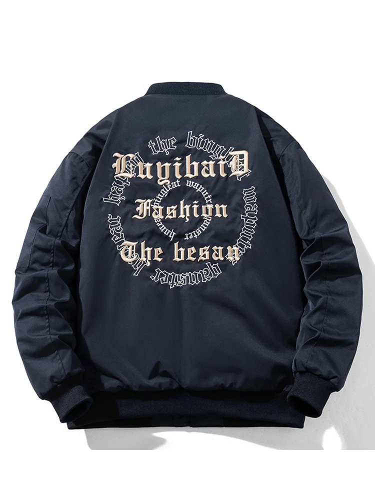 Мужская куртка-бомбер в американском стиле, осенне-зимняя, свободного кроя, повседневная, винтажная, в уличном стиле, из полиэфирного волокна
Мужская куртка-бомбер в американском стиле, осенне-зимняя, свободного кроя, повседневная, винтажная, в уличном стиле, из полиэфирного волокна