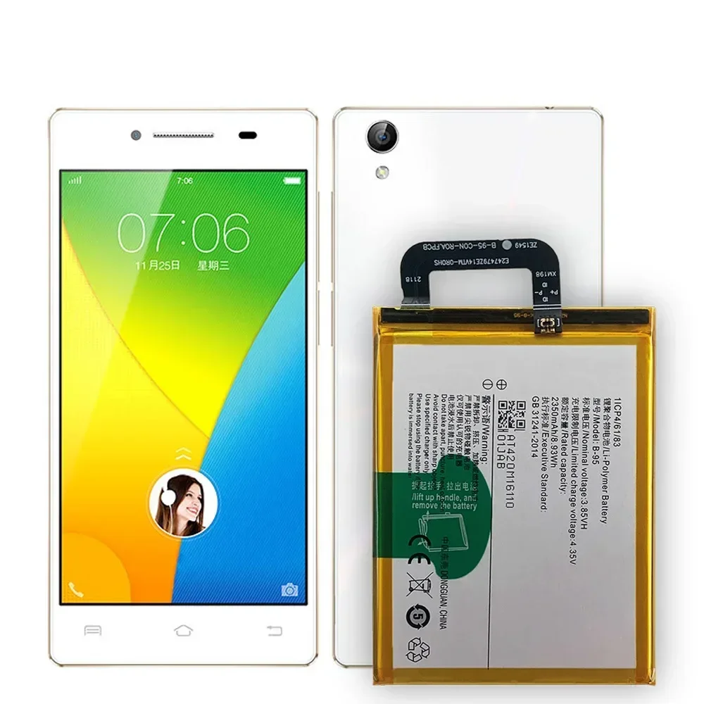B-95 High Quality Replacement Battery For VIVO Y51 Y51A Y51L Battery B-95 Mobile Phone Built-in Lithium Battery
B-95 High Quality Replacement Battery For VIVO Y51 Y51A Y51L Battery B-95 Mobile Phone Built-in Lithium Battery