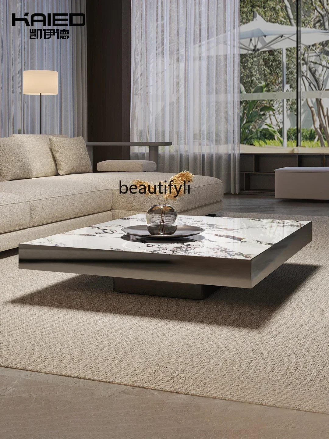 V cqyHigh-end living room natural marble coffee table household square tea table light luxury coffee table
V cqyHigh-end living room natural marble coffee table household square tea table light luxury coffee table