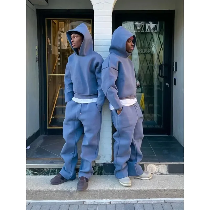 Solid Couple's Hooded Sweatshirt 2 Piece Set Casual Loose Sweatpants Suit Autumn Male Jogging Sweatshirt Trousers Outfits Suits
Solid Couple's Hooded Sweatshirt 2 Piece Set Casual Loose Sweatpants Suit Autumn Male Jogging Sweatshirt Trousers Outfits Suits