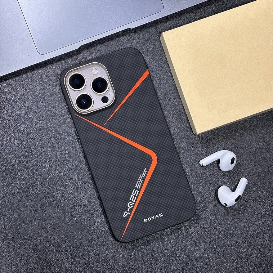 Deluxe Carbon Fiber Phone Case for iPhone 16 Pro Kevlar Phone Case 16 Pro Max Aramid Fiber Slim Case
Deluxe Carbon Fiber Phone Case for iPhone 16 Pro Kevlar Phone Case 16 Pro Max Aramid Fiber Slim Case