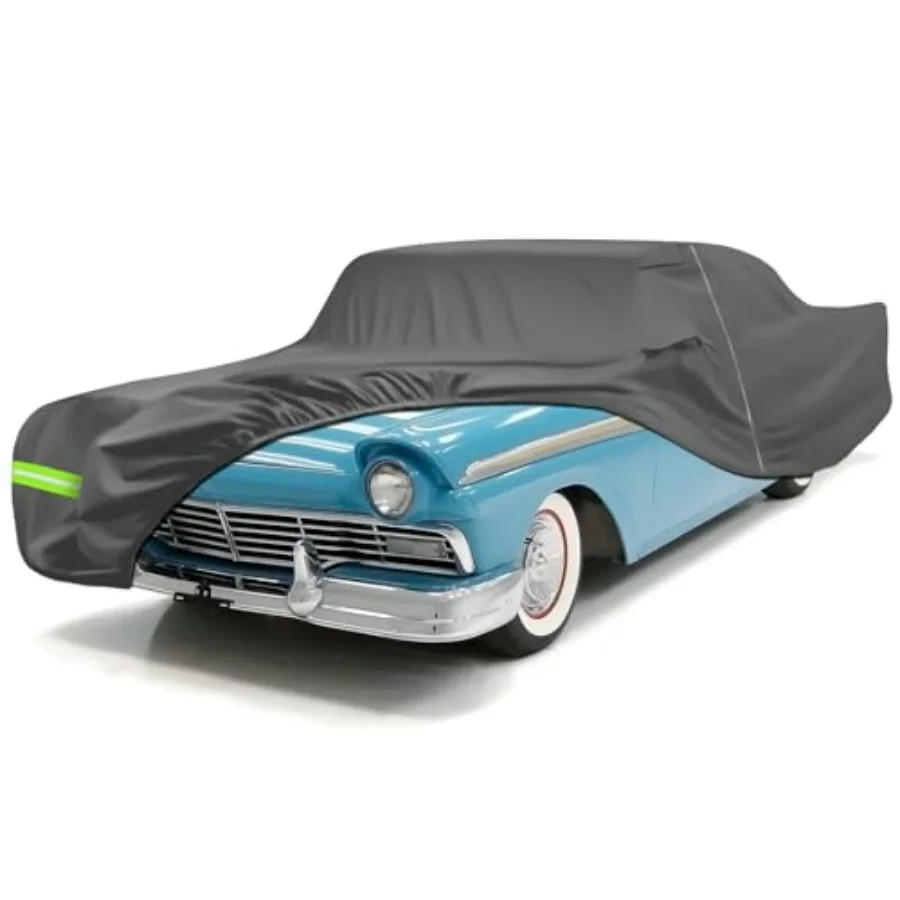 Car Cover for 1955-1959 1962-1970 Ford Fairlane Sedan/Hardtop, Heavy Duty All Weather Material, Charcoal, Custom Fit
Car Cover for 1955-1959 1962-1970 Ford Fairlane Sedan/Hardtop, Heavy Duty All Weather Material, Charcoal, Custom Fit