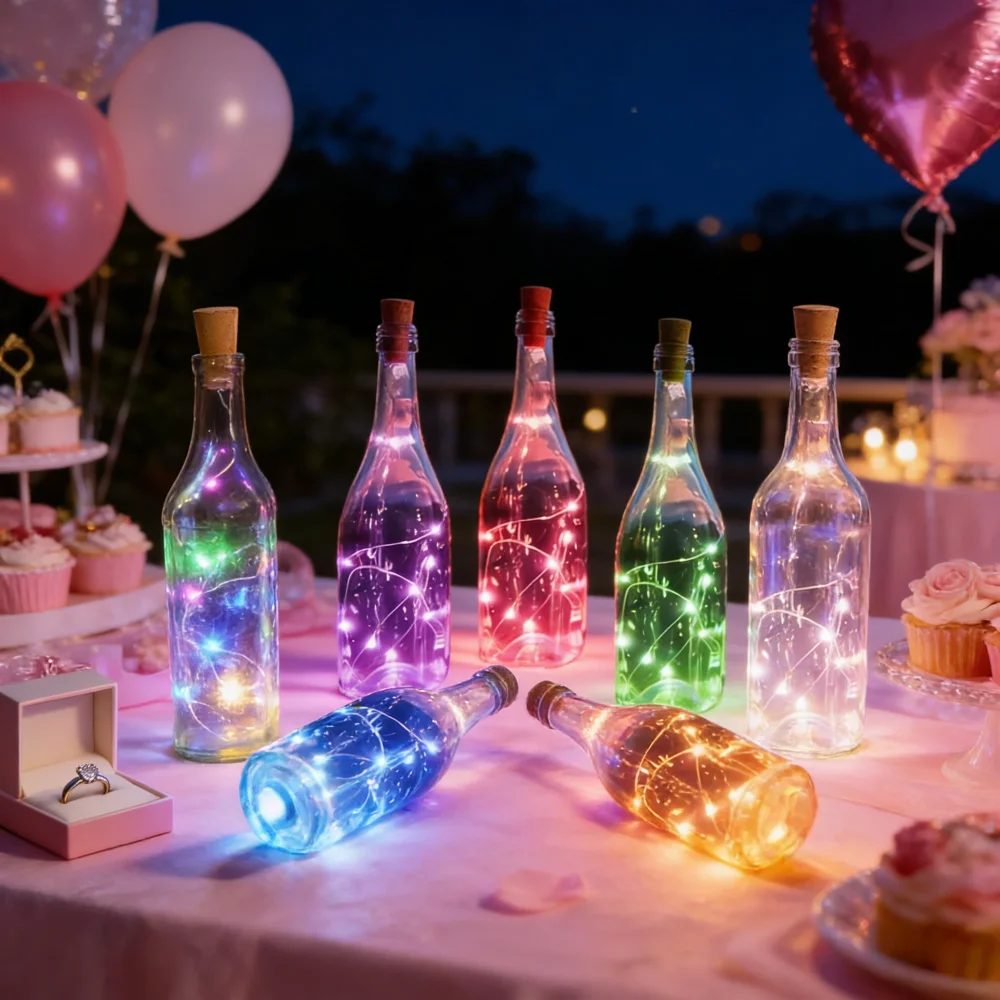 3 шт. 2 м пробки для бутылок, светодиодные фонари с батарейным приводом, можно использовать на День святого Валентина, свадебный декор ко Дню матери
3 шт. 2 м пробки для бутылок, светодиодные фонари с батарейным приводом, можно использовать на День святого Валентина, свадебный декор ко Дню матери