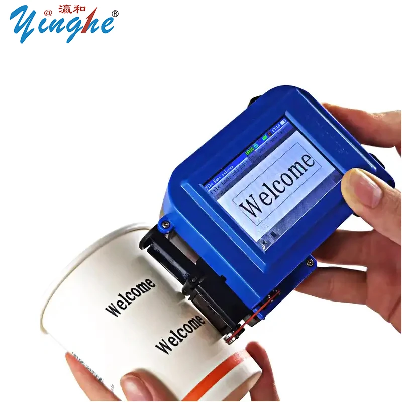 Mini Inkjet Printer Print Editing Various Handheld Support Logo Date QR Code Symbols Portable Intelligent Barcode Printing Fast
Mini Inkjet Printer Print Editing Various Handheld Support Logo Date QR Code Symbols Portable Intelligent Barcode Printing Fast
