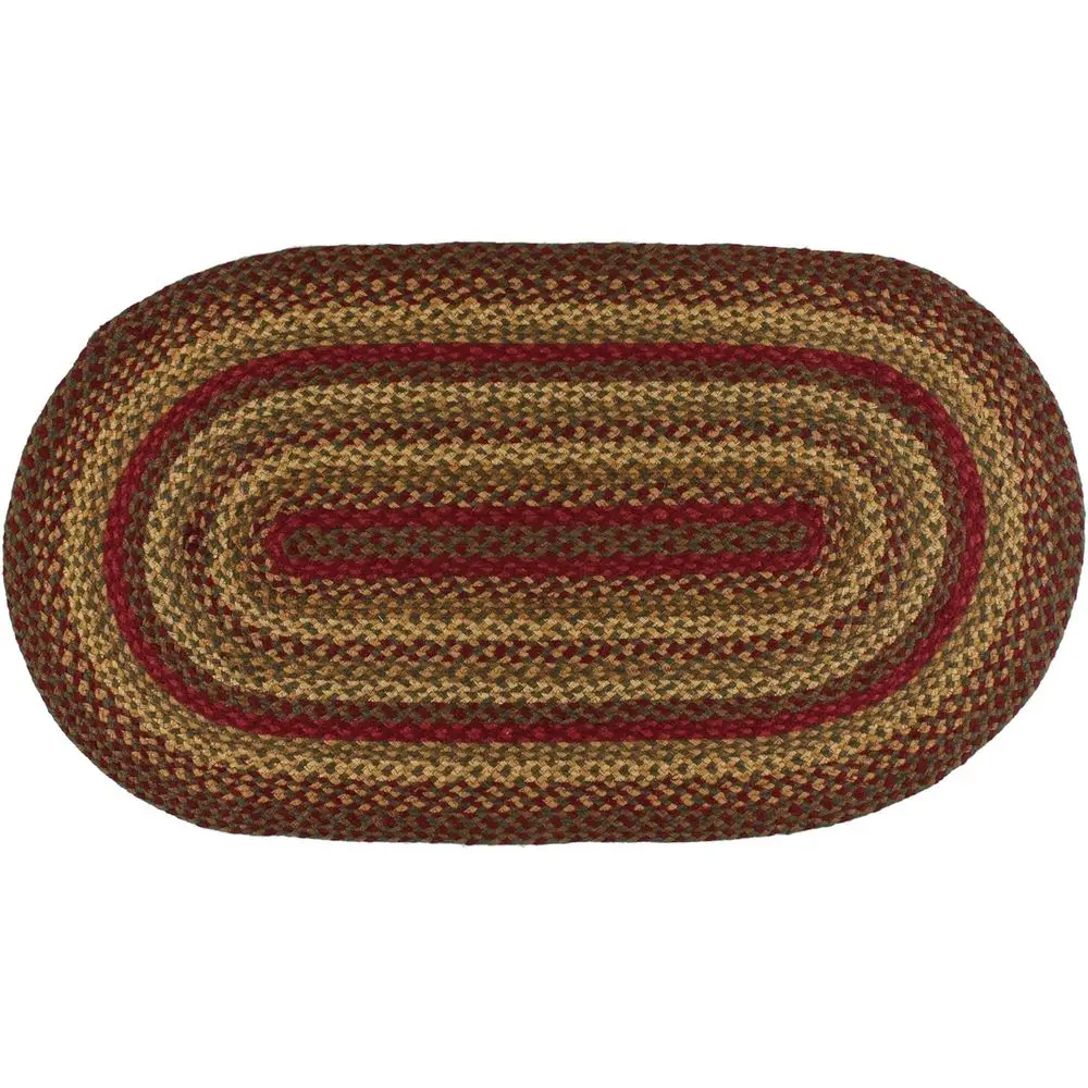 Elegant Braided Jute/Cotton Rug Collection - Rustic Style, 30-Day Risk-Free, Wine & Brown Tones, 8'x10' Oval Door Mat
Elegant Braided Jute/Cotton Rug Collection - Rustic Style, 30-Day Risk-Free, Wine & Brown Tones, 8'x10' Oval Door Mat