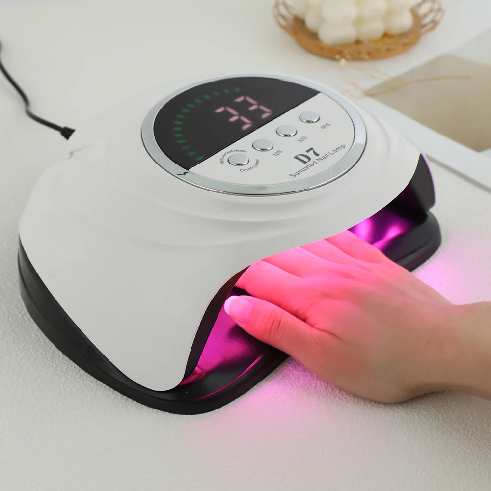 Nail Drying Lamp UV LED lamp for nails New D7 Gel Polish Dryer Manicure Nail Lamp With Smart Sensor Professiona Manicure Tools
Nail Drying Lamp UV LED lamp for nails New D7 Gel Polish Dryer Manicure Nail Lamp With Smart Sensor Professiona Manicure Tools