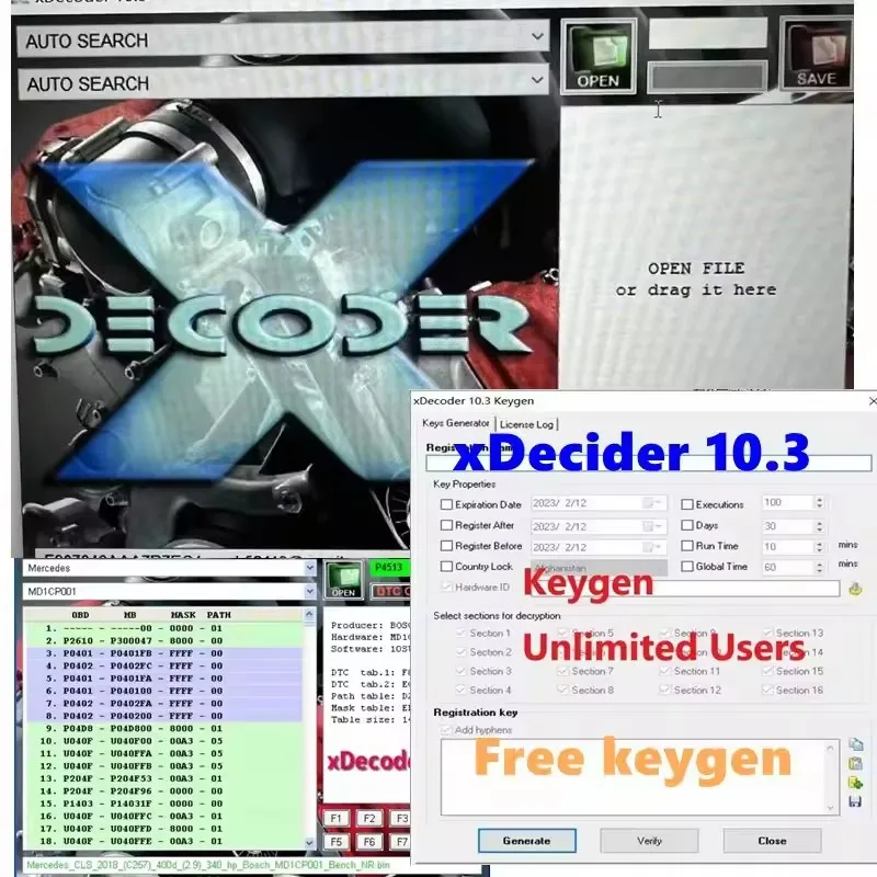 2024 Hot Sales Xdecoder 10.3 with Keygen DTC Remover Crack DTC OFF Delete Software Full Verison for Hyundai/VAG EDC15 Xdecoder
2024 Hot Sales Xdecoder 10.3 with Keygen DTC Remover Crack DTC OFF Delete Software Full Verison for Hyundai/VAG EDC15 Xdecoder