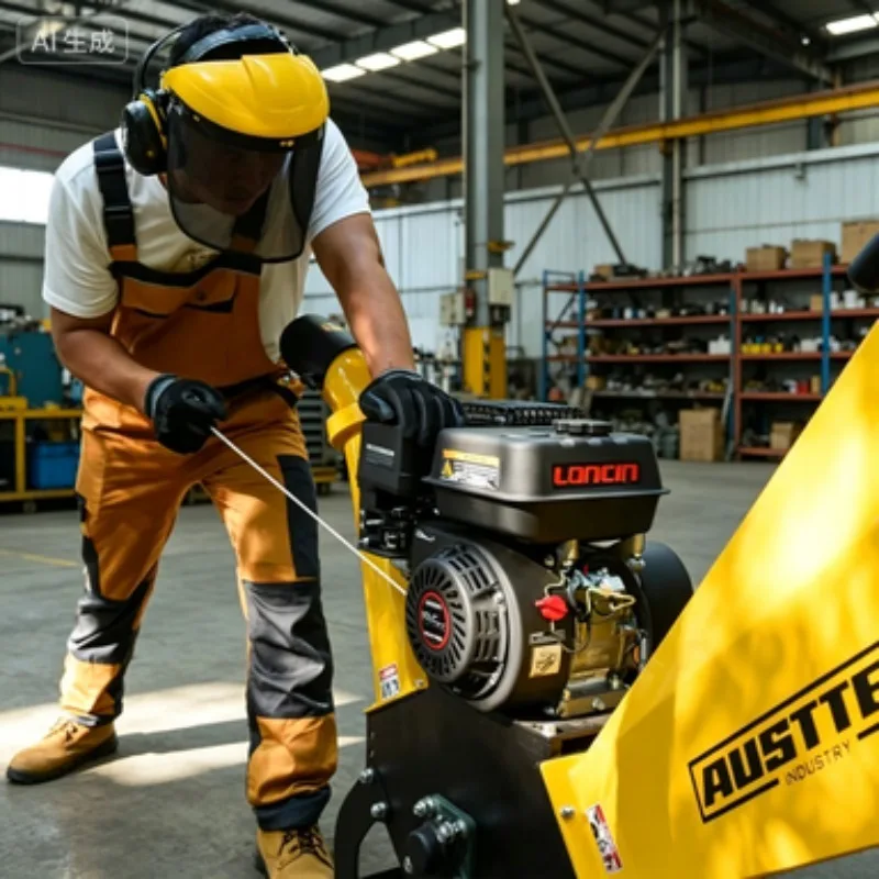 AUSTTER Mobile Petrol Commercial Shredder 7hp Small Woodchipper Branch Wood Chippers for Sale
AUSTTER Mobile Petrol Commercial Shredder 7hp Small Woodchipper Branch Wood Chippers for Sale