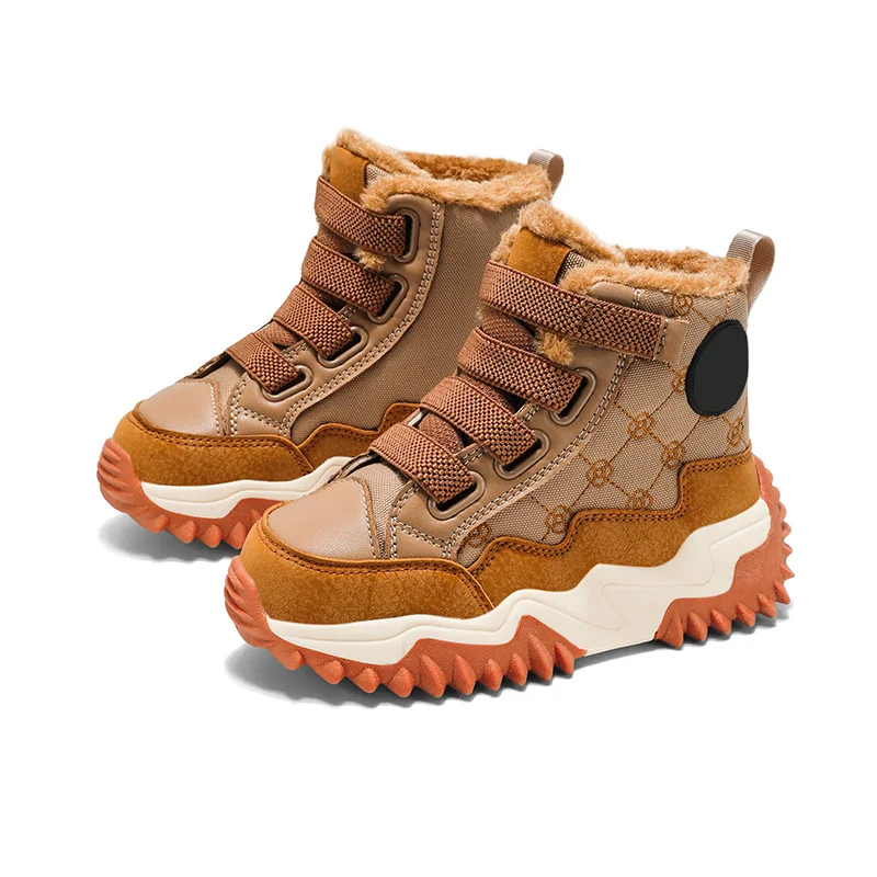 New Trend Children's Cotton Sports Shoes Winter Warm Children Casual Shoes Girl High Top Leather Kids Shoe for Boys
New Trend Children's Cotton Sports Shoes Winter Warm Children Casual Shoes Girl High Top Leather Kids Shoe for Boys