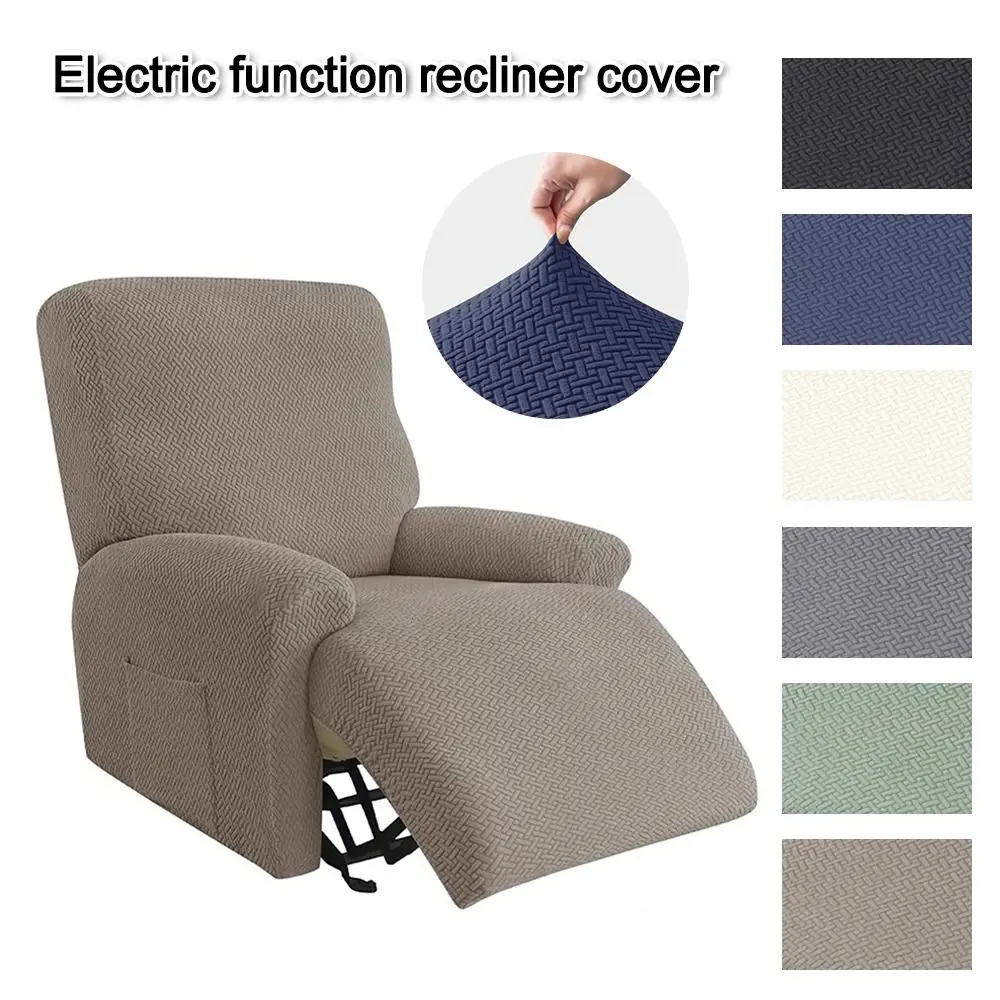 New Split Back Design Recliner Sofa Covers Solid Color Protective Cover Armchair Cover Stretch Fabric T Jacquard Cover
New Split Back Design Recliner Sofa Covers Solid Color Protective Cover Armchair Cover Stretch Fabric T Jacquard Cover