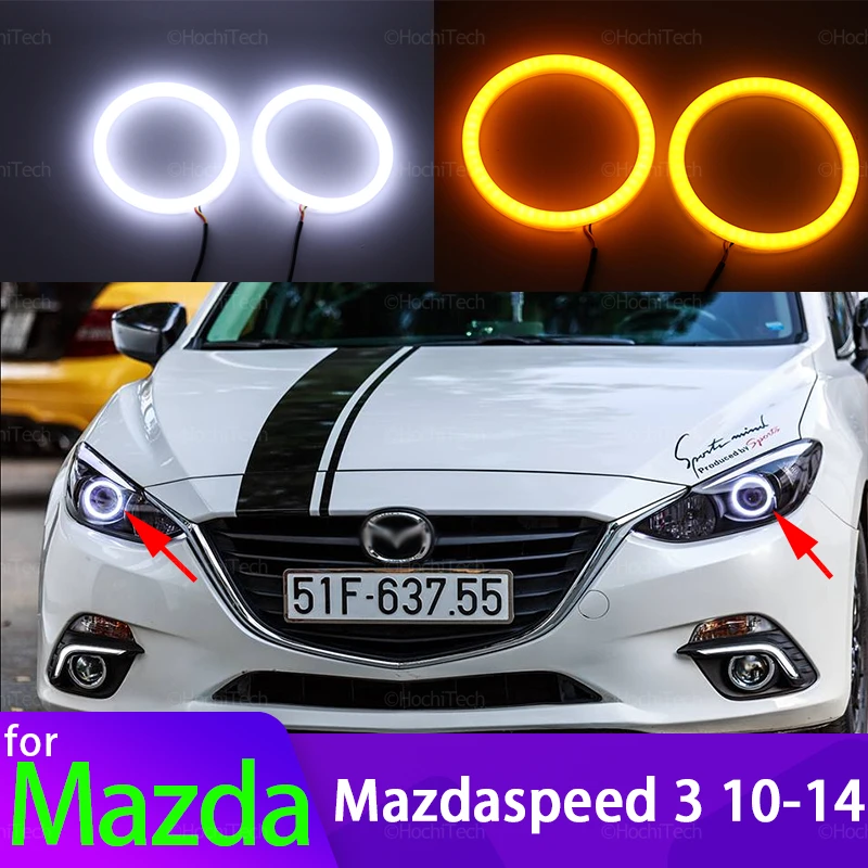 Для Mazda 3 Mazdaspeed 3 2010-2017, автомобильные аксессуары 6000K, Белый SMD, хлопок, яркий светодиодный кольцо «ангельский глаз», 2 года гарантии
Для Mazda 3 Mazdaspeed 3 2010-2017, автомобильные аксессуары 6000K, Белый SMD, хлопок, яркий светодиодный кольцо «ангельский глаз», 2 года гарантии