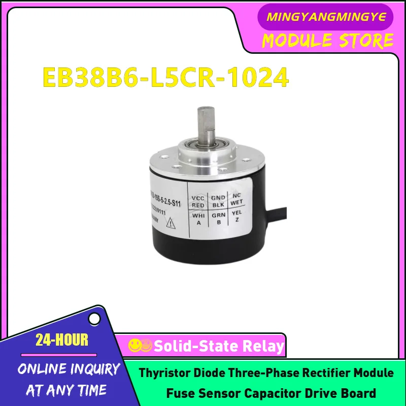 EB38B6-L5CR-1024 EB38B6-L5CR-1000 EB38B6-L5CR-600 EB38B6-L5CR-500 EB38B6-L5CR-400 EB38B6-N4CR-1000 НОВЫЙ ОРИГИНАЛЬНЫЙ энкодер В наличии
EB38B6-L5CR-1024 EB38B6-L5CR-1000 EB38B6-L5CR-600 EB38B6-L5CR-500 EB38B6-L5CR-400 EB38B6-N4CR-1000 НОВЫЙ ОРИГИНАЛЬНЫЙ энкодер В наличии