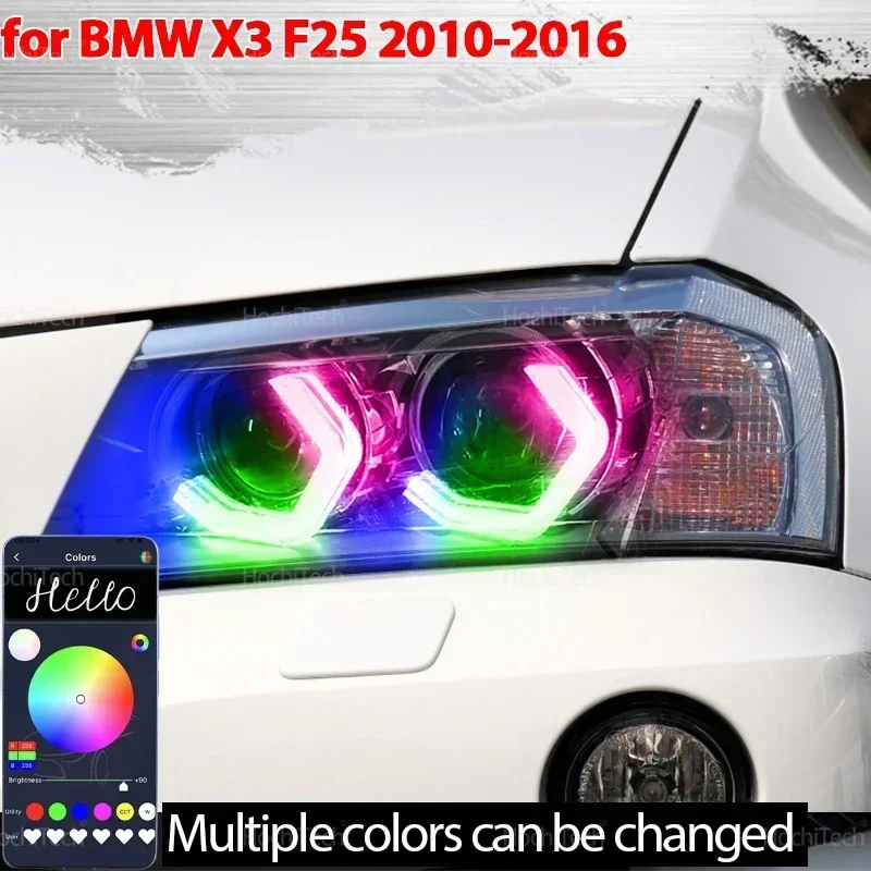 For BMW X3 F25 2010-2016 XDrive25i 30i XDrive18d 20d 30d 35d M4 Style Dynamic LED Ring Angel Eyes Turn signal flashing Rings
For BMW X3 F25 2010-2016 XDrive25i 30i XDrive18d 20d 30d 35d M4 Style Dynamic LED Ring Angel Eyes Turn signal flashing Rings