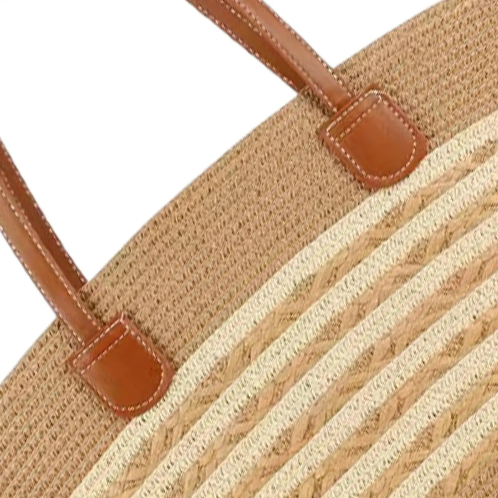 Large Boho Straw Tote Bag Smooth Zipper Shoulder Handbag For Travel Vacation Beach Shopping Office, Summer Bag for Women 7 S1daa5e0ab76d42dbb06cef289531d7b8X