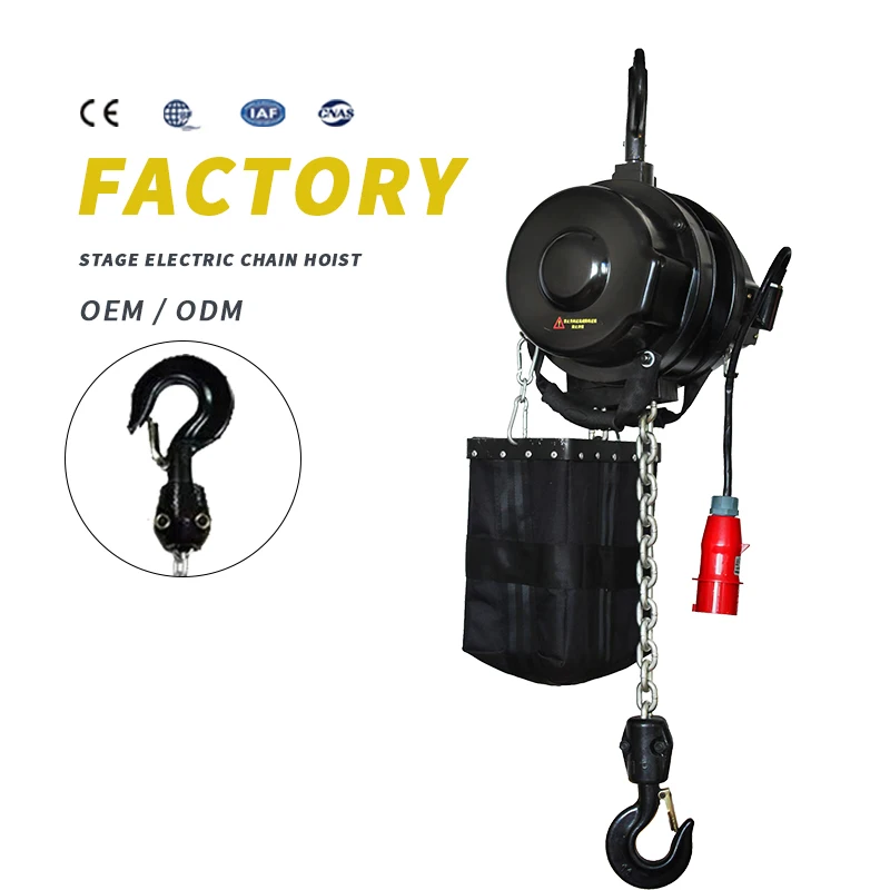 Stage Electric Chain Hoist 1ton Truss Stage Motor
Stage Electric Chain Hoist 1ton Truss Stage Motor