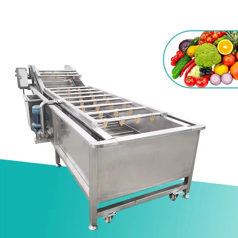 Customized 304 Stainless Steel Industrial Electric High-Pressure Bubble Fruit Vegetable Washing Machine
Customized 304 Stainless Steel Industrial Electric High-Pressure Bubble Fruit Vegetable Washing Machine
