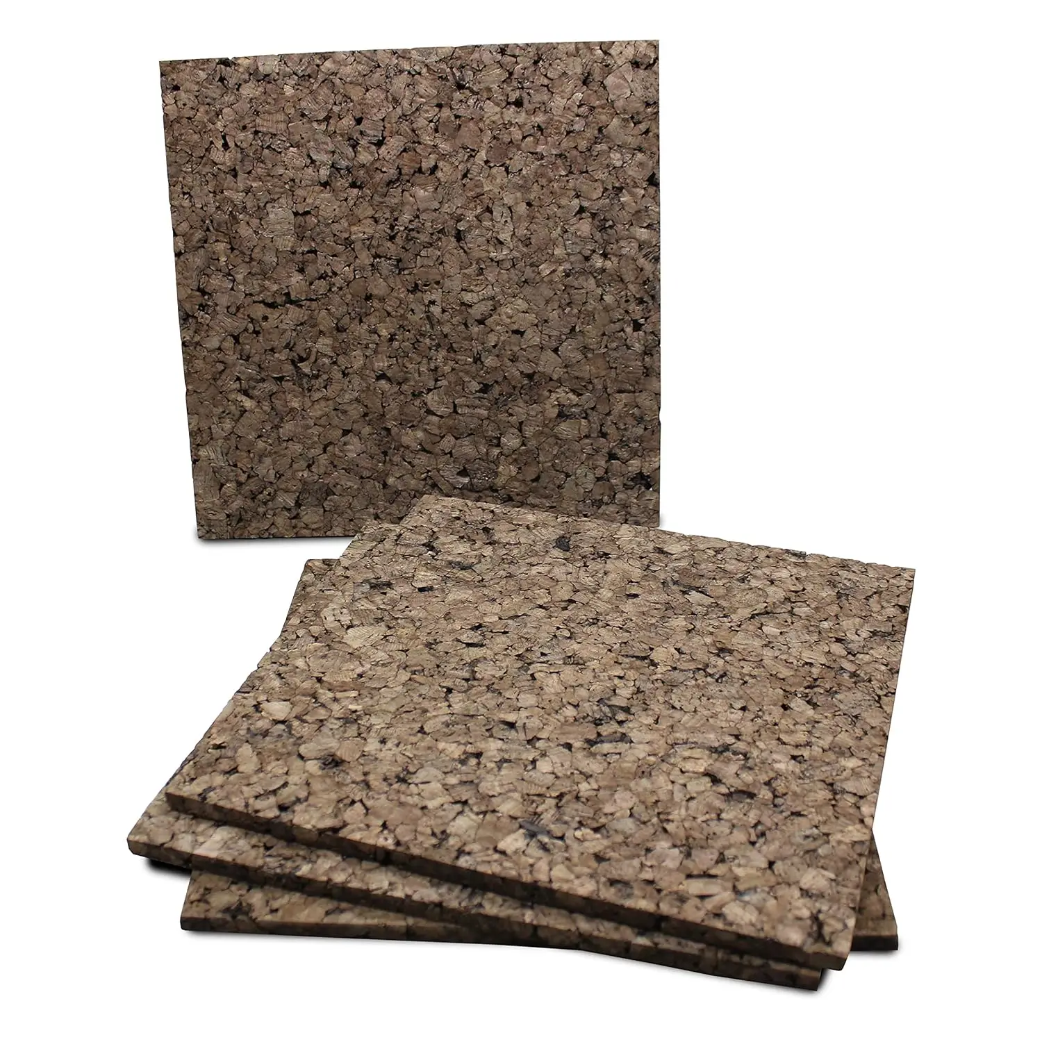 Cork Squares 12x12x9.5mm Dark Brown Wall Tiles, Self-Healing Bulletin Board, 4 Pack for Home Office
Cork Squares 12x12x9.5mm Dark Brown Wall Tiles, Self-Healing Bulletin Board, 4 Pack for Home Office