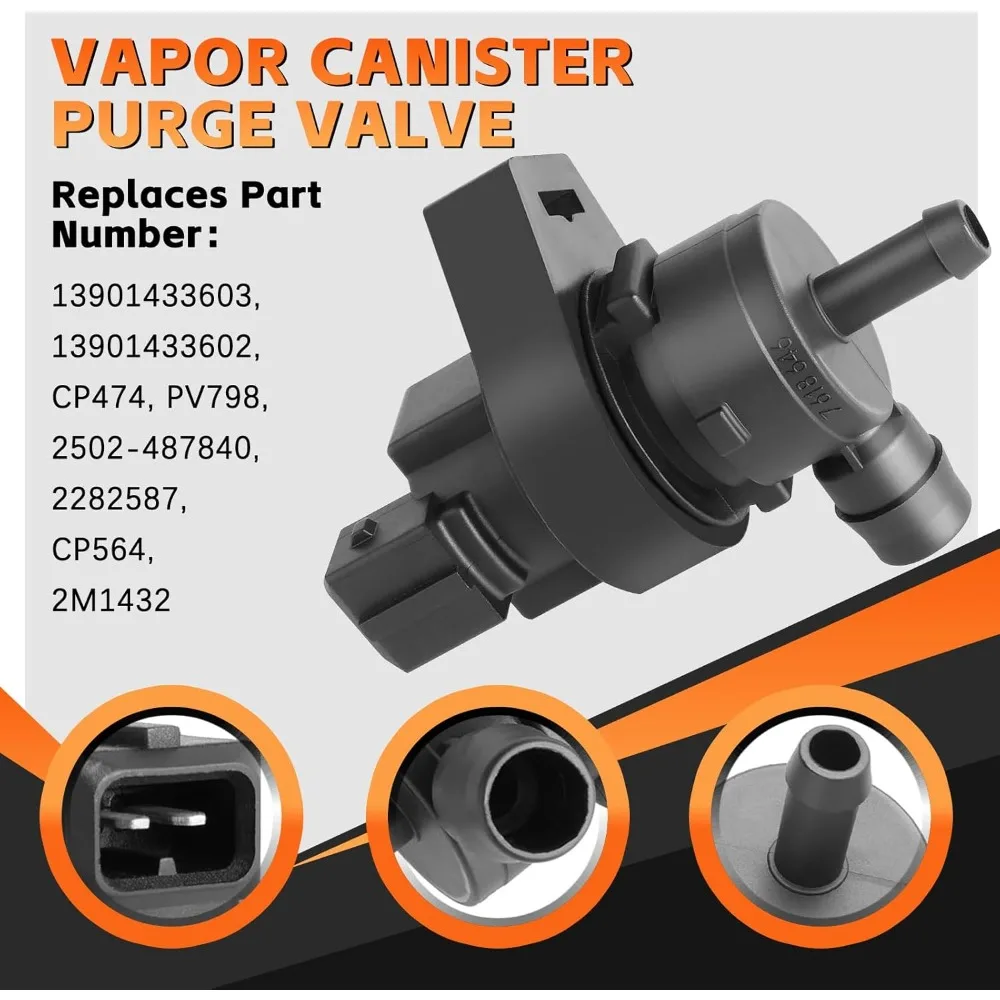 Vapor Purge Valve Solenoid,Fit for BMW 323Ci 323i 325xi 328i 330Ci 330i 330xi 525i 528i 740iL 750iL X5 Z3 Z8 OE#A13901433603
Vapor Purge Valve Solenoid,Fit for BMW 323Ci 323i 325xi 328i 330Ci 330i 330xi 525i 528i 740iL 750iL X5 Z3 Z8 OE#A13901433603
