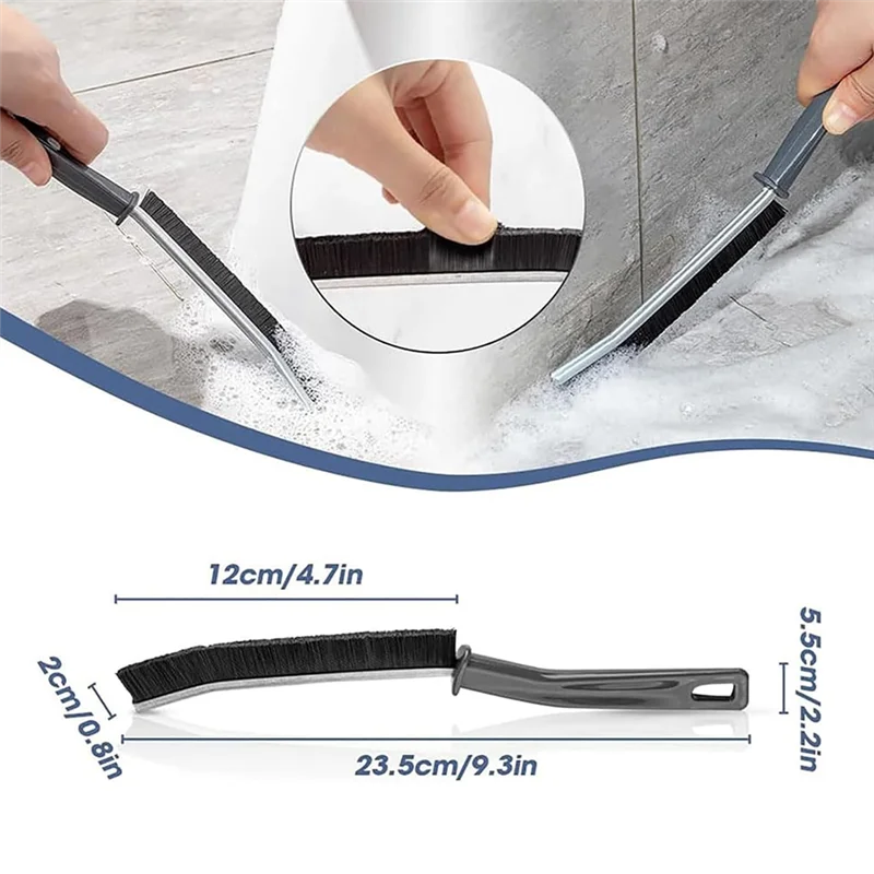 ABHB-4 PCS Trinketzy Щетка для чистки щелей с твердой щетиной, Щетка для чистки Trinketzy, 2 шт. Черный + 2 шт. Белая щетка для чистки щелей Bru
ABHB-4 PCS Trinketzy Щетка для чистки щелей с твердой щетиной, Щетка для чистки Trinketzy, 2 шт. Черный + 2 шт. Белая щетка для чистки щелей Bru