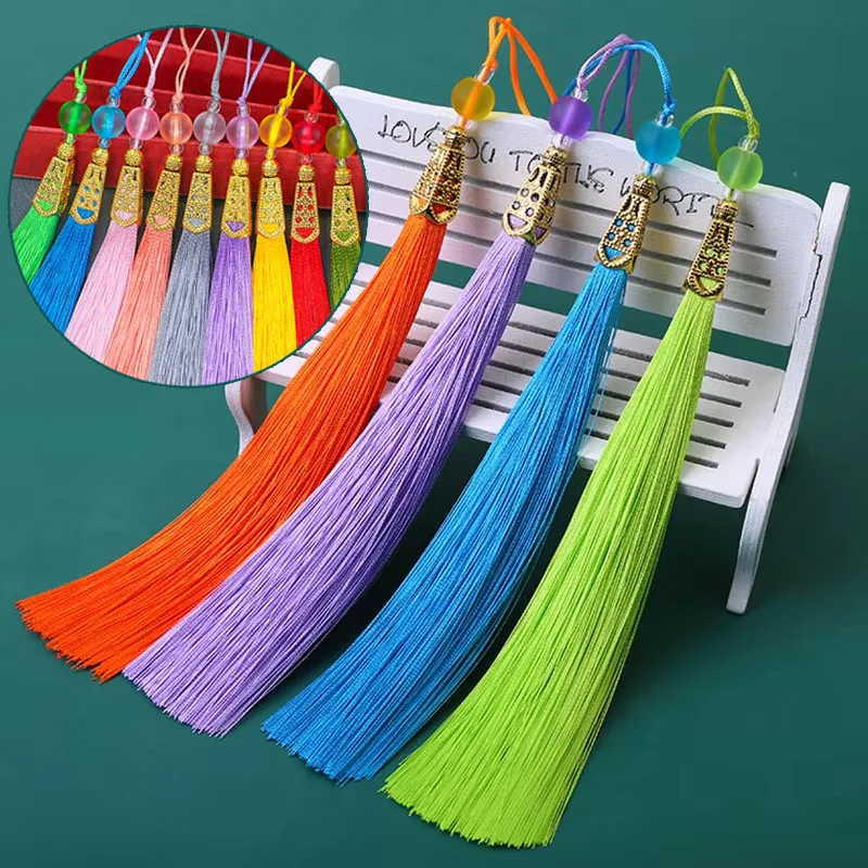 2-10Pcs Jade Bead Tassels Handmade Hanging Rope Silky Soft Tassels Fringe Pendant For DIY Craft Jewelry Making Home Decoration
2-10Pcs Jade Bead Tassels Handmade Hanging Rope Silky Soft Tassels Fringe Pendant For DIY Craft Jewelry Making Home Decoration