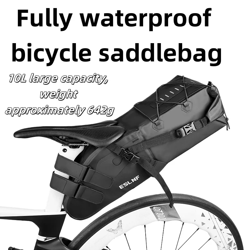 Велосипедная седельная сумка подходит для средних и длительных поездок, большая вместимость, водонепроницаемая, со встроенной рамой для большей стабильности и лестницы.
Велосипедная седельная сумка подходит для средних и длительных поездок, большая вместимость, водонепроницаемая, со встроенной рамой для большей стабильности и лестницы.