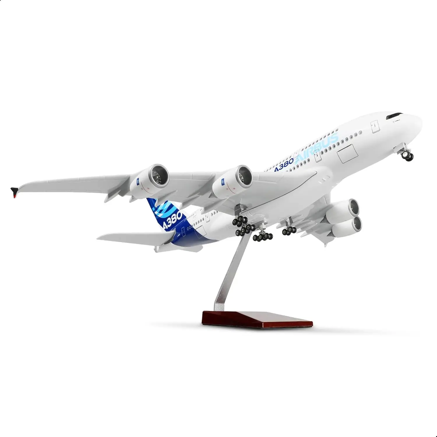 1/160 Scale Prototype A380 Airplane Model Toy Kit Die-cast Resin Airplane Model with Stand Wheel for Collections and Displays
1/160 Scale Prototype A380 Airplane Model Toy Kit Die-cast Resin Airplane Model with Stand Wheel for Collections and Displays