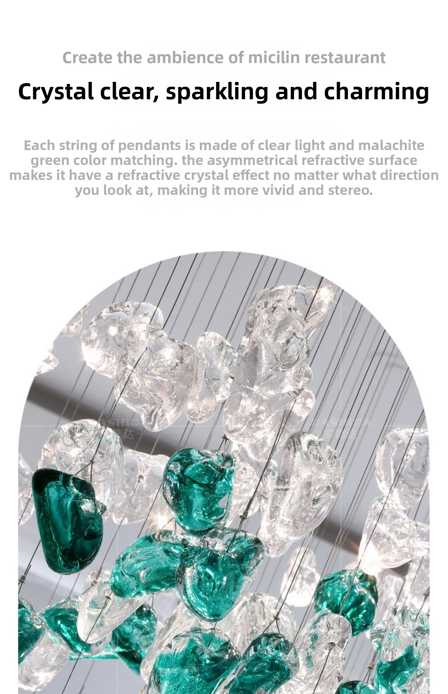 Light Luxury High-End Style Double Staircase Hotel Lobby Sales Engineering Stone Long Hanging Lamp Restaurant Chandelier French
Light Luxury High-End Style Double Staircase Hotel Lobby Sales Engineering Stone Long Hanging Lamp Restaurant Chandelier French