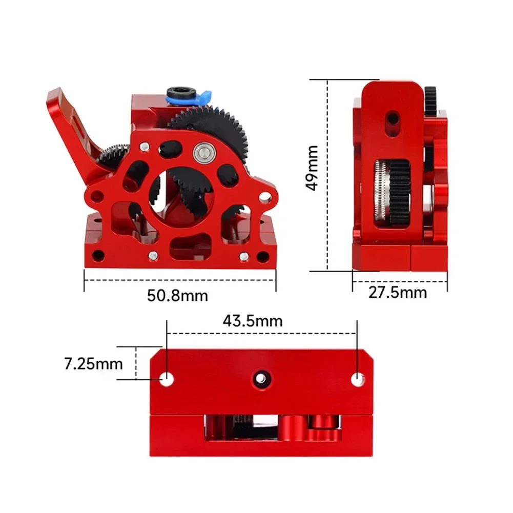 FOR HGX-LITE-Extruder All Metal Hardened Steel Reduction Gear PLA/TPU For CR-10 For 3D Printer Accessories
FOR HGX-LITE-Extruder All Metal Hardened Steel Reduction Gear PLA/TPU For CR-10 For 3D Printer Accessories
