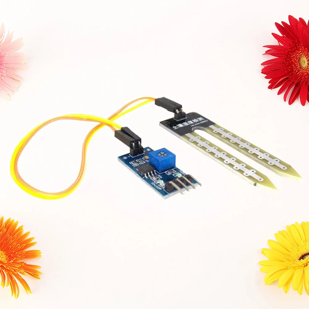 1Set Soil Moisture Sensor Module Adjustable Sensitivity Dual Output Automatic System Plant Care Soil Hygrometer
1Set Soil Moisture Sensor Module Adjustable Sensitivity Dual Output Automatic System Plant Care Soil Hygrometer