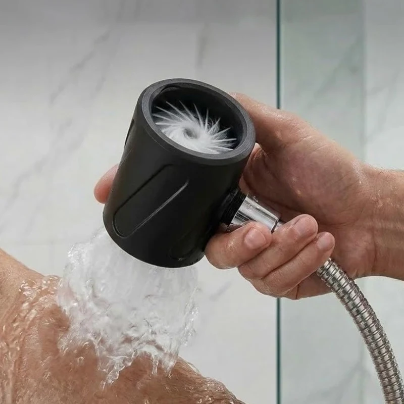 Men Shower Nozzle High Pressure Spiral Nozzle Pet Dog Cat Foot Wash Tool Circular Flushing Massage Sprayer Bathroom Shower Head
Men Shower Nozzle High Pressure Spiral Nozzle Pet Dog Cat Foot Wash Tool Circular Flushing Massage Sprayer Bathroom Shower Head