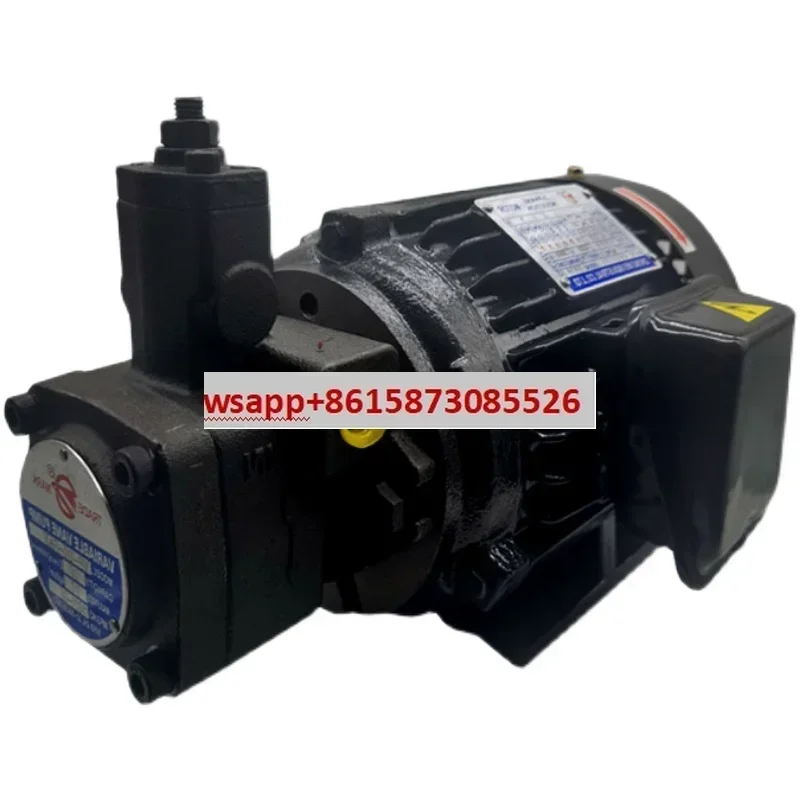 Hydraulic oil pump motor assembly VP20+0.75KW1.5 hydraulic pump assembly inner shaft motor hydraulic station accessory system
Hydraulic oil pump motor assembly VP20+0.75KW1.5 hydraulic pump assembly inner shaft motor hydraulic station accessory system