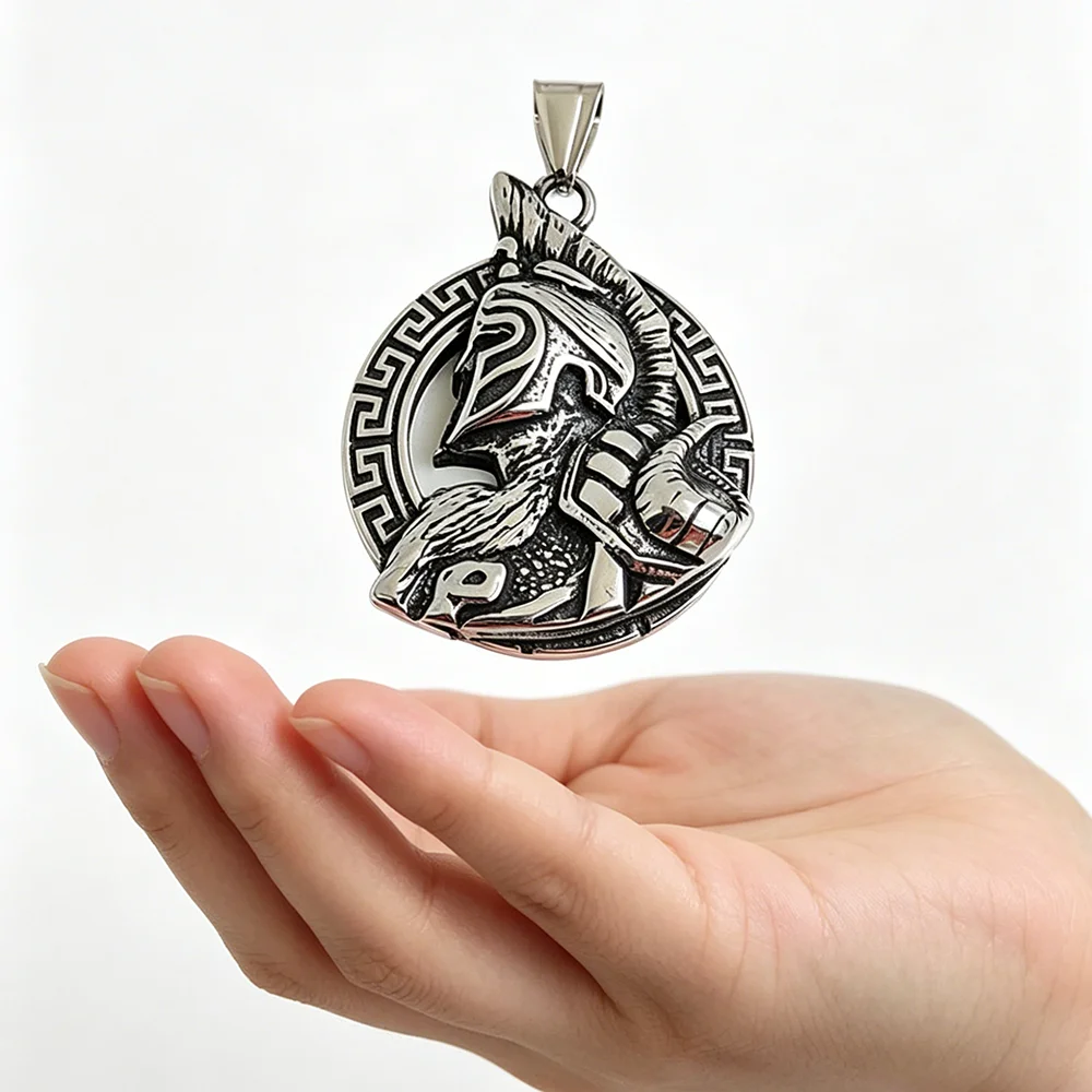 Retro cast Viking warrior stainless steel pendant, waterproof and non-fading blackening process, bulk sales of accessories
Retro cast Viking warrior stainless steel pendant, waterproof and non-fading blackening process, bulk sales of accessories