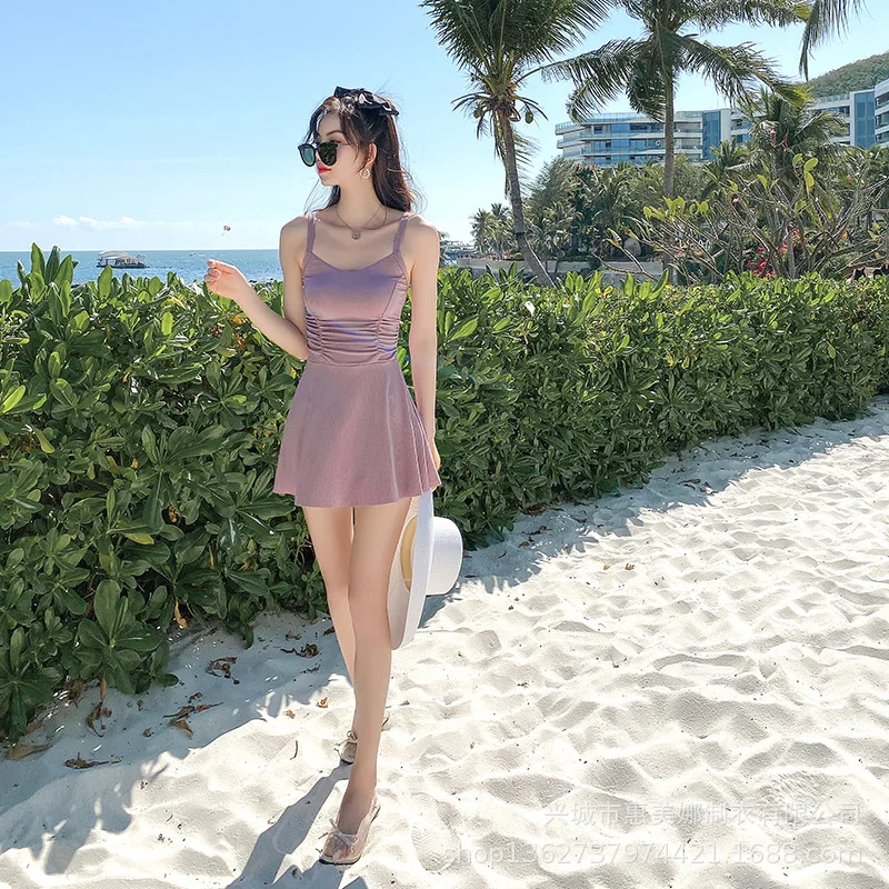 2023 New Korean Style One Piece Swimsuit Women Padded Swimwear Solid Pink Swimsuit Bathing Suit sexy Lady Monokini Beachwear
2023 New Korean Style One Piece Swimsuit Women Padded Swimwear Solid Pink Swimsuit Bathing Suit sexy Lady Monokini Beachwear