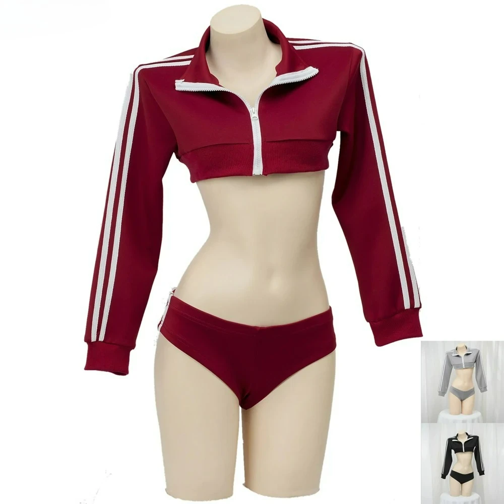 Japanese Anime Student School Athletic Wear Cosplay Costume High Waist Shorts Casual Two-piece Set
Japanese Anime Student School Athletic Wear Cosplay Costume High Waist Shorts Casual Two-piece Set