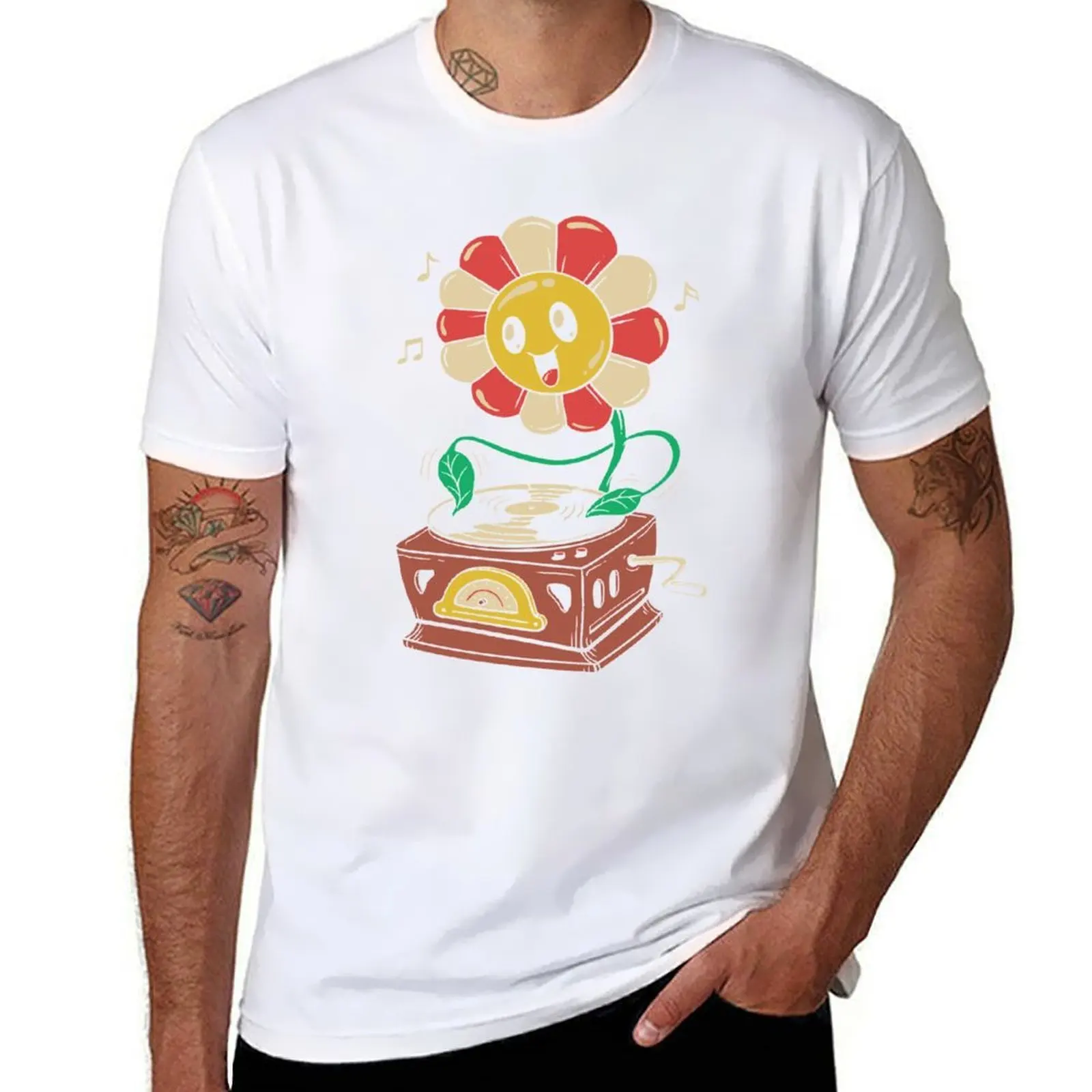 Vinyl Flower T-Shirt t shirt for man man t shirts for men casual T-Shirt
Vinyl Flower T-Shirt t shirt for man man t shirts for men casual T-Shirt