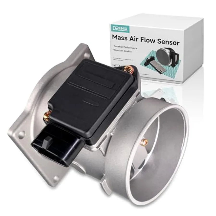 Mass Air Flow Sensor Meter Assembly fit For-Ford F150 F250 F350 E150 E250 E350 Bronco Econoline 4.9L 5.0L 5.8L F5UZ12B579AARM S
Mass Air Flow Sensor Meter Assembly fit For-Ford F150 F250 F350 E150 E250 E350 Bronco Econoline 4.9L 5.0L 5.8L F5UZ12B579AARM S