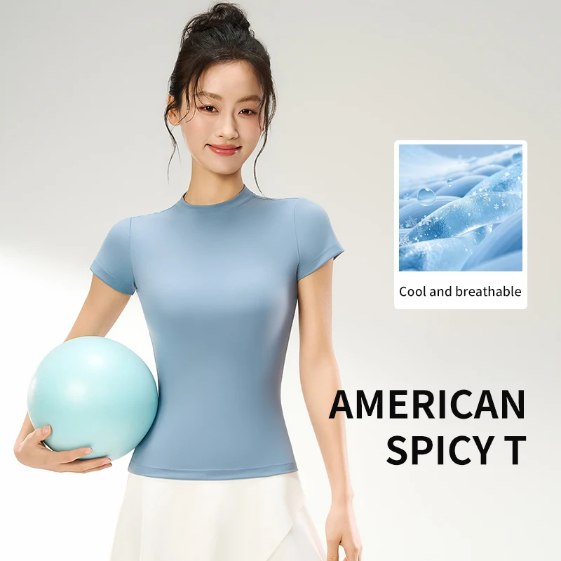 New Summer Luxury Women Workout T-Shirt, Lightweight Stretch Breathable Top for Gym Yoga Outdoor
New Summer Luxury Women Workout T-Shirt, Lightweight Stretch Breathable Top for Gym Yoga Outdoor