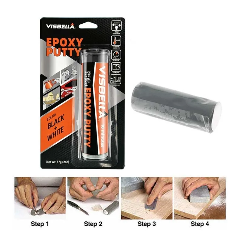 Epoxy Putty Multi-purpose Adhesive, Waterproof Leak Repair for Kitchen Bathroom, Hardware Tool Restoration Glue
Epoxy Putty Multi-purpose Adhesive, Waterproof Leak Repair for Kitchen Bathroom, Hardware Tool Restoration Glue