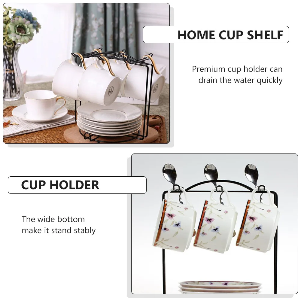 1 шт., бытовая подставка для кофейных чашек, металлический практичный держатель для чашек, сушильная полка, устойчивая основа для слива, хранения бокалов для вина
1 шт., бытовая подставка для кофейных чашек, металлический практичный держатель для чашек, сушильная полка, устойчивая основа для слива, хранения бокалов для вина