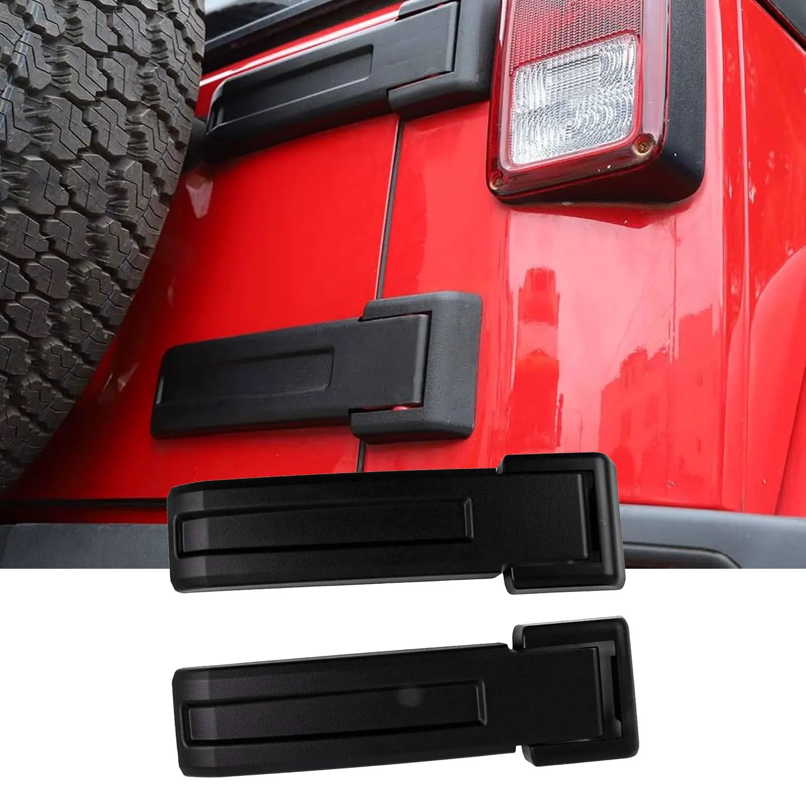 Для Jeep Wrangler, чехлы на петли задней двери JK, сменная накладка, комплект из 2 шт., совместимая модель 2007 2018, 55397092AC
Для Jeep Wrangler, чехлы на петли задней двери JK, сменная накладка, комплект из 2 шт., совместимая модель 2007 2018, 55397092AC