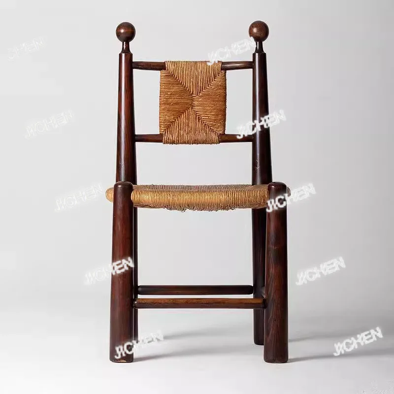 NXJ Designer Solid Wood Rattan Medieval Dining Chair French Retro Style Grass Rattan Book Desk Chair Leisure Chair
NXJ Designer Solid Wood Rattan Medieval Dining Chair French Retro Style Grass Rattan Book Desk Chair Leisure Chair